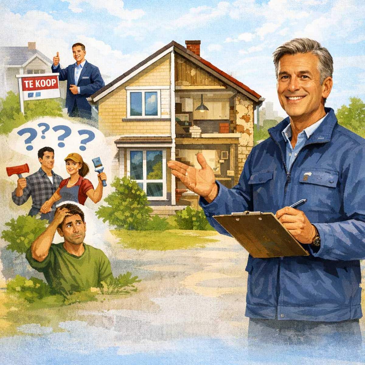 Je huis verkoopklaar maken?  Vraag het Jaap, als het om (ver)bouwen gaat